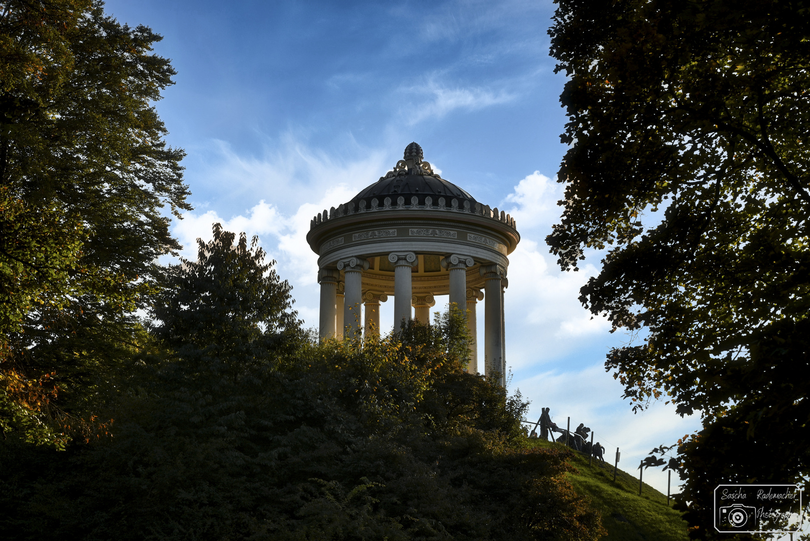 Monopteros im englischen Garten