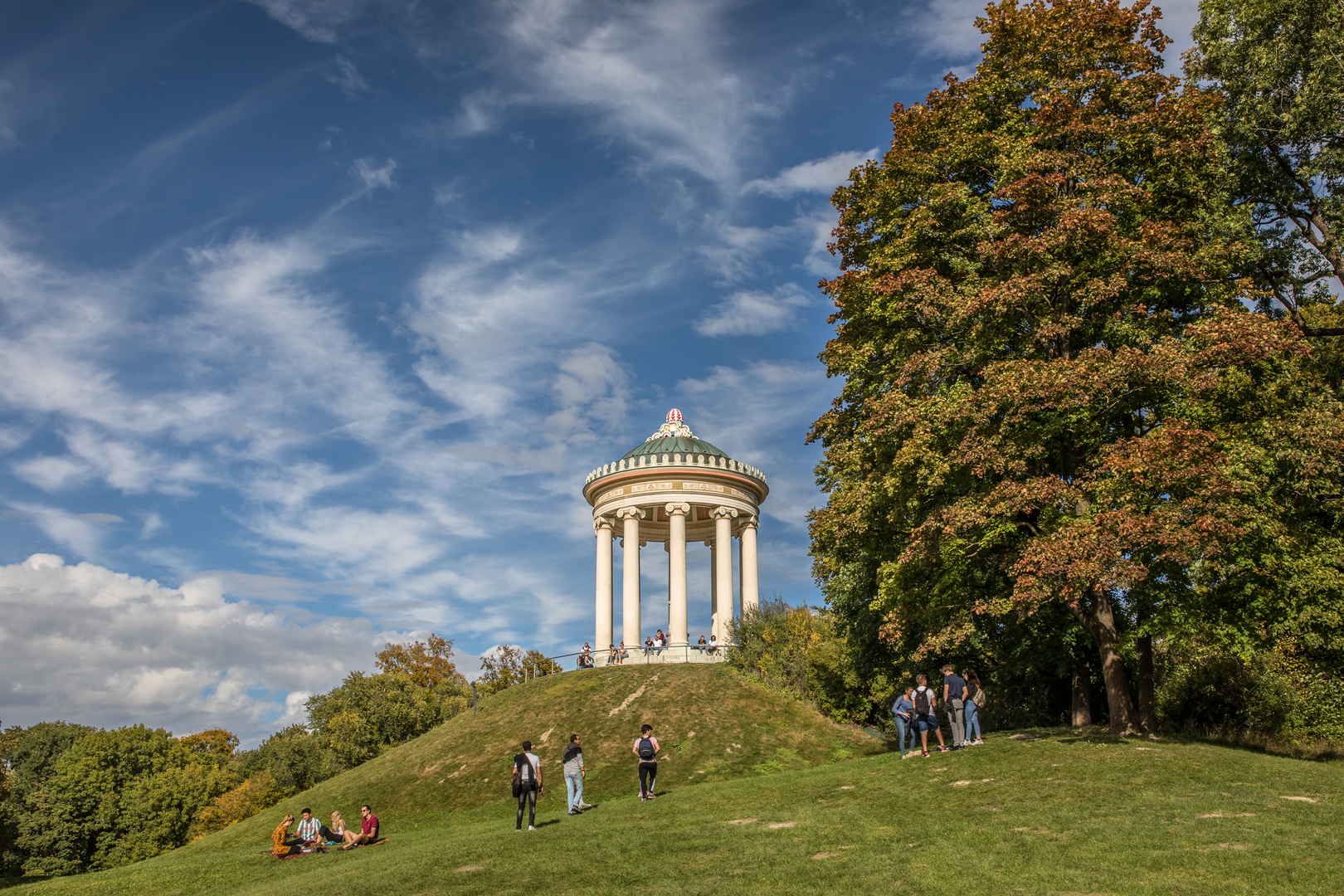 Monopteros im Englischen Garten