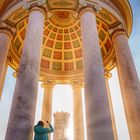 Monopteros im Englischen Garten in München im Frühling