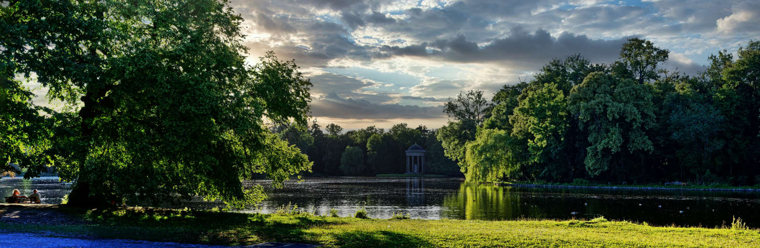 Monopteros im Nymphenburger Schlosspark