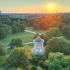 Monopteros München Abendstimmung