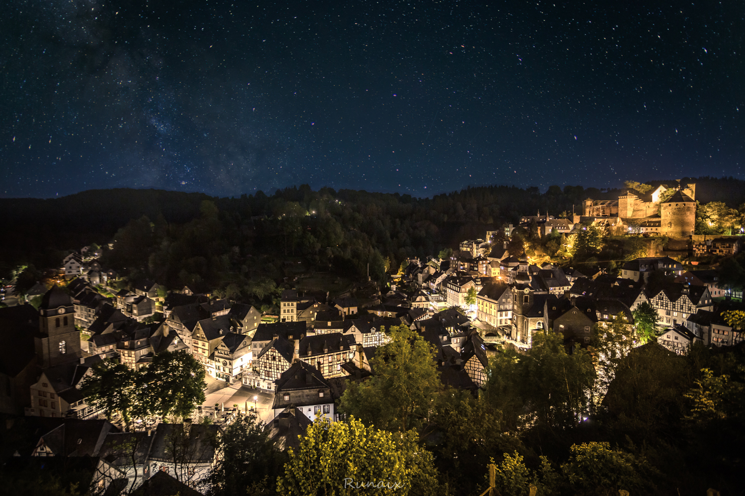 Monschau bei Nacht