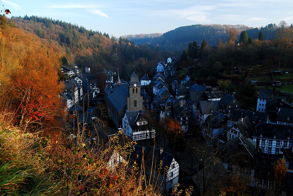 Monschau - Blick von der Haller-Ruine 2