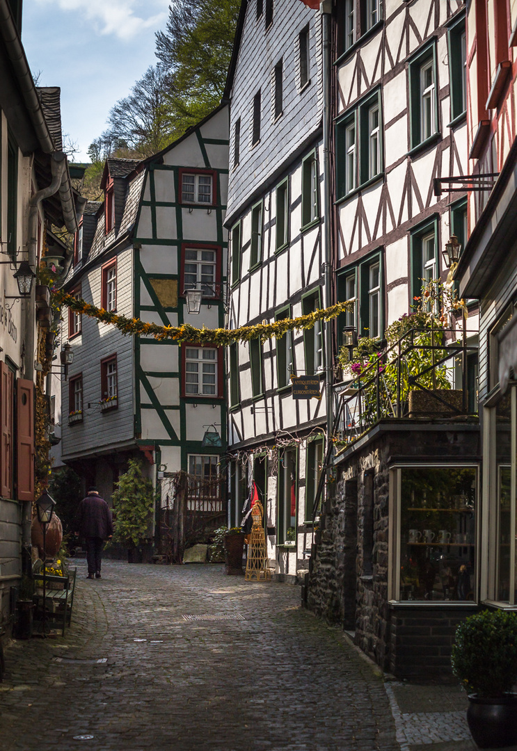 Monschau Eschbachstrasse - eine fast vergessene Einkaufsstrasse