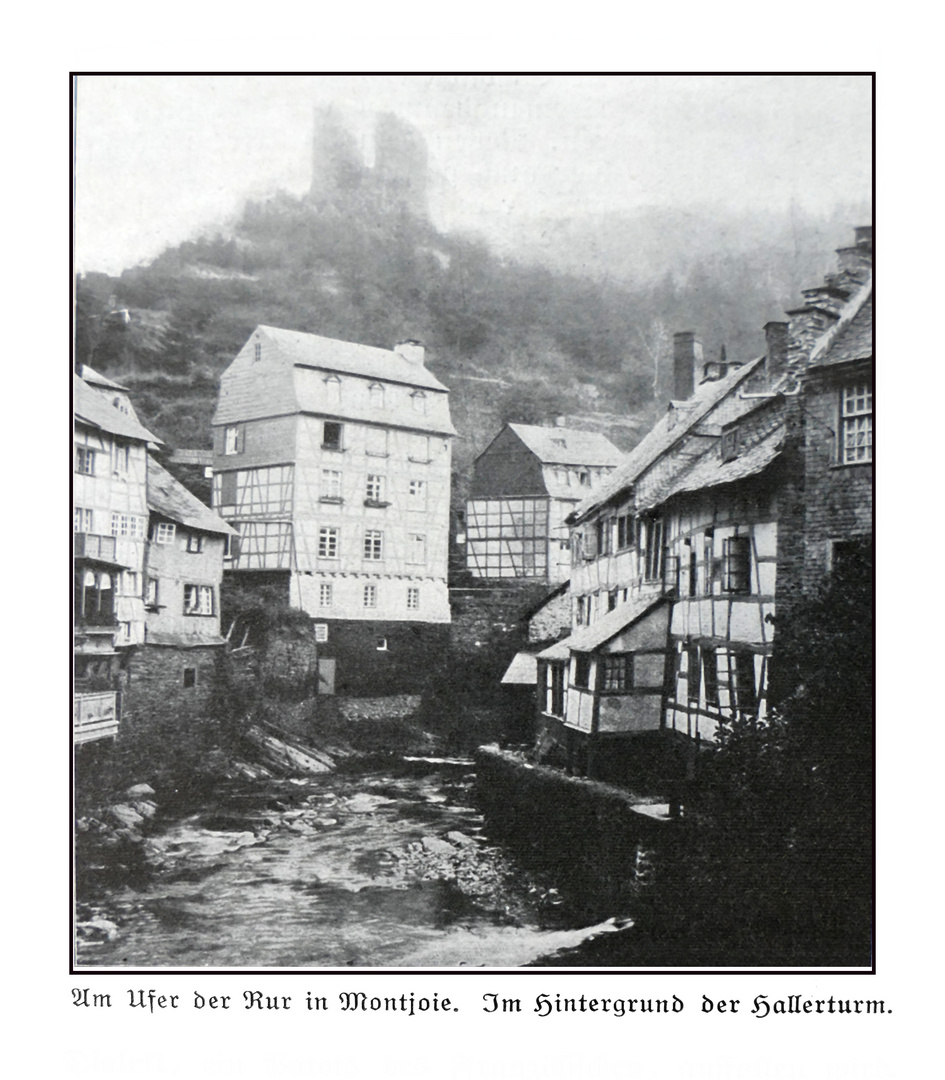 Monschau im Jahr 1912