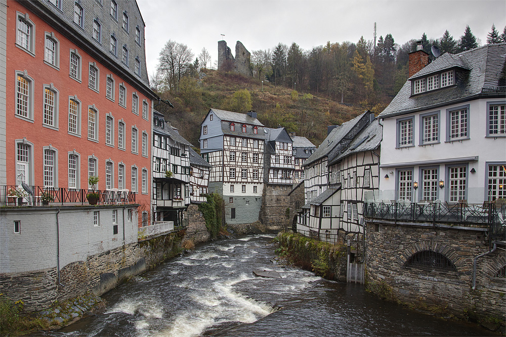 Monschau im Regen