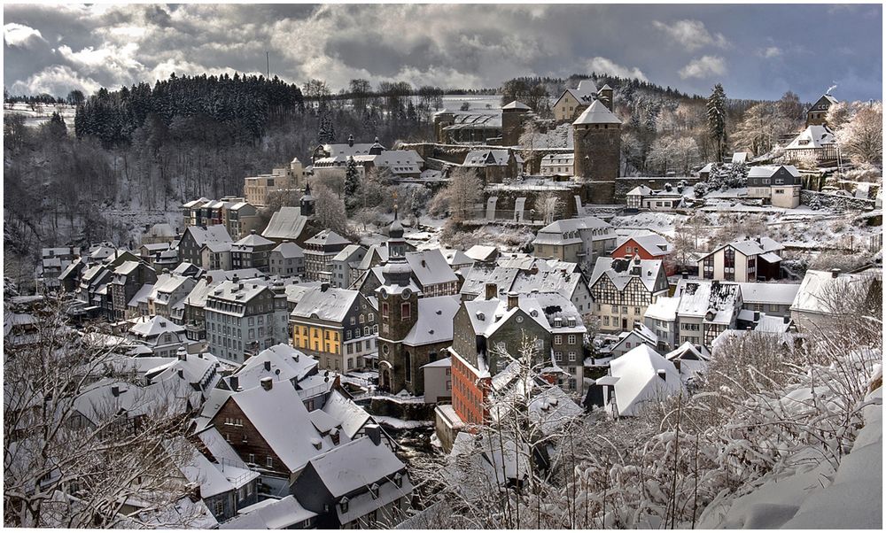 Monschau im Winter