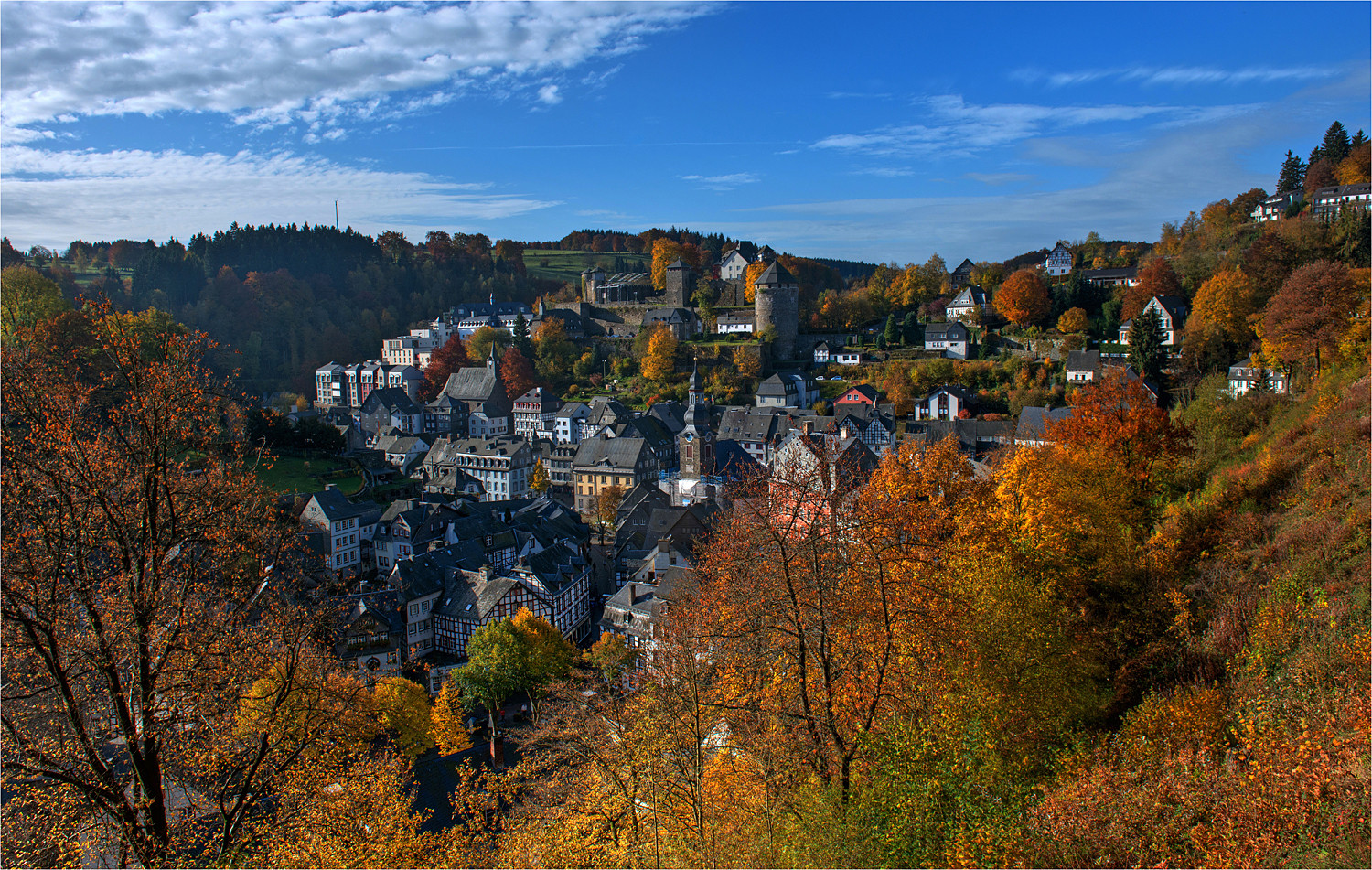 Monschau in Flammen