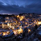 Monschau Panorama im Winter