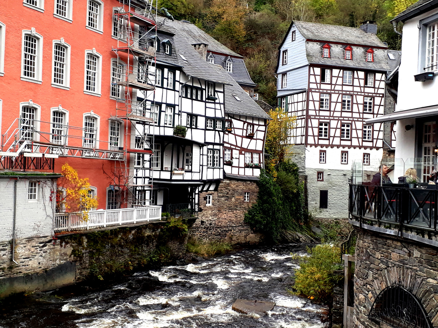 Monschau, Stadt an der Rur