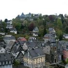 Monschau vom Eifelblick her gesehen