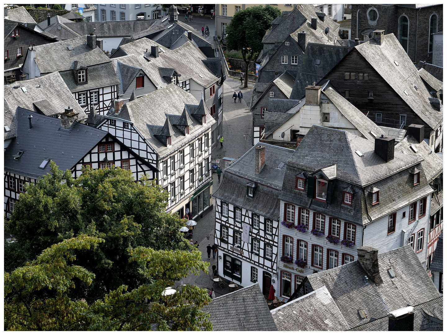 Monschau von oben