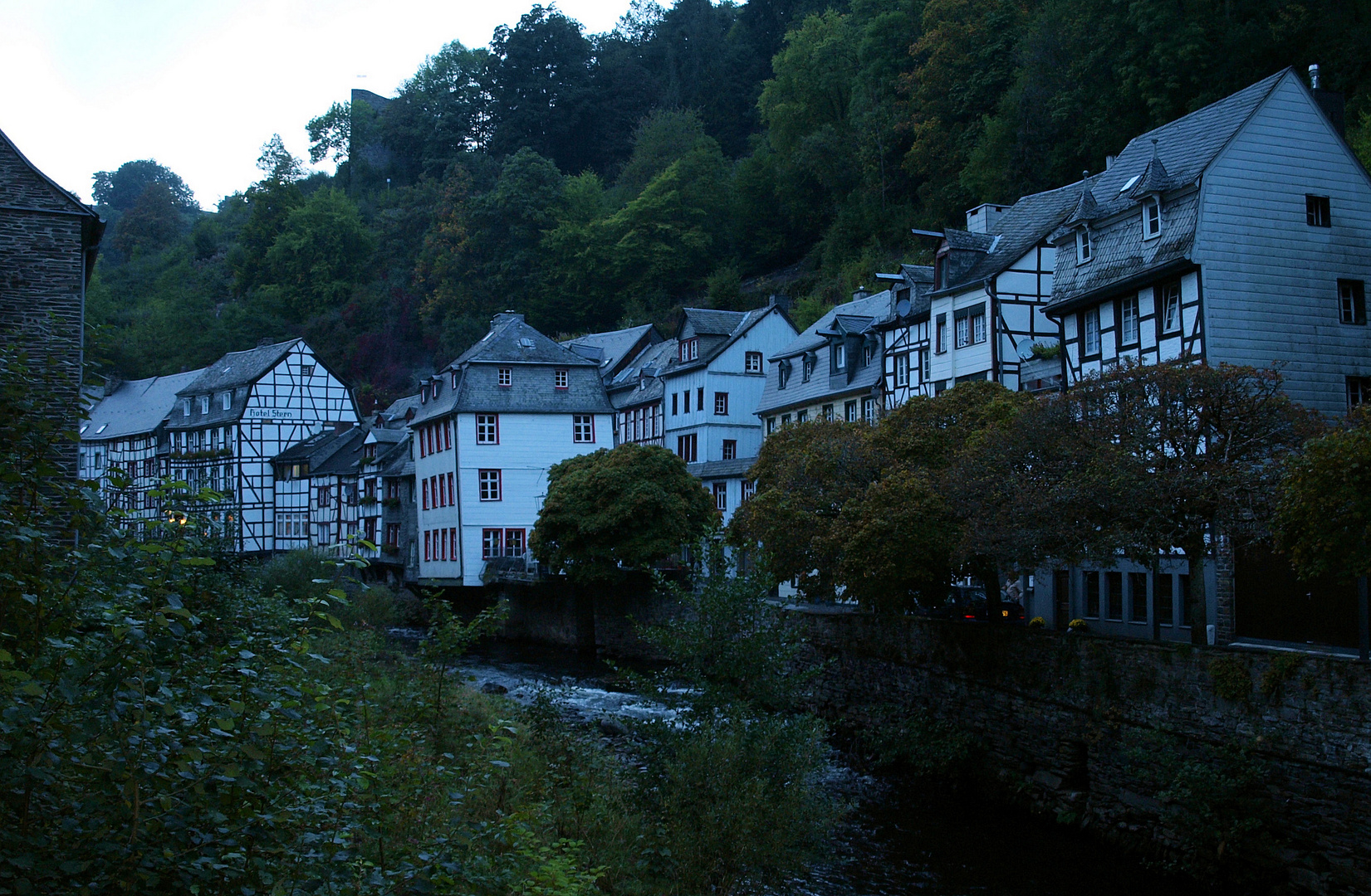 Monschau zur blauen Stunde....