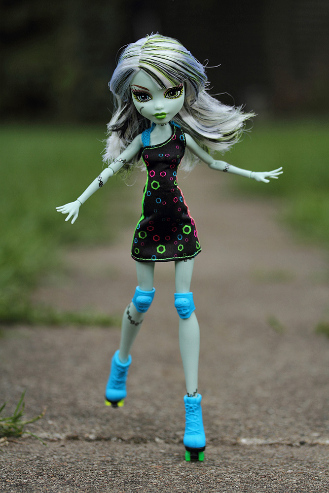 Monster High Rollschuh-Clique Frankie