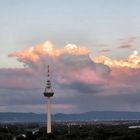 "Monster" über den Fernmeldeturm