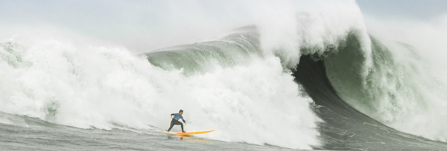 Monsterwelle von Nazaré - Portugal