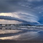 Monsterwolke auf Rügen...