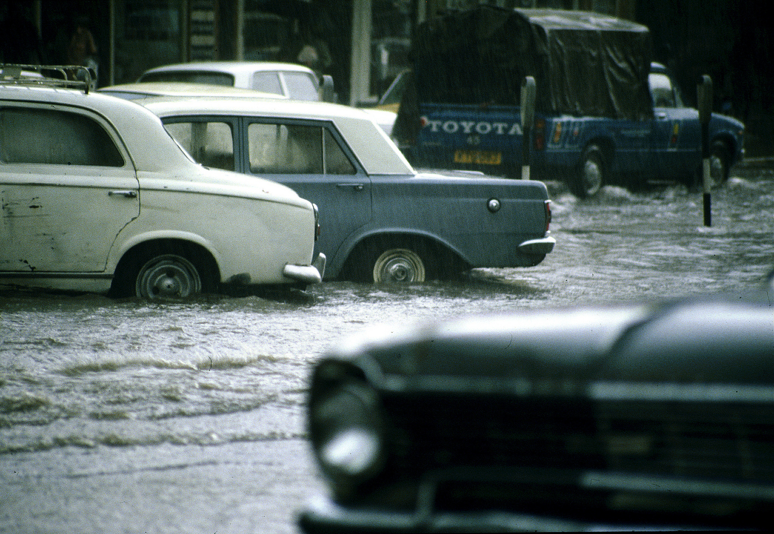 Monsunregen in Mombasa