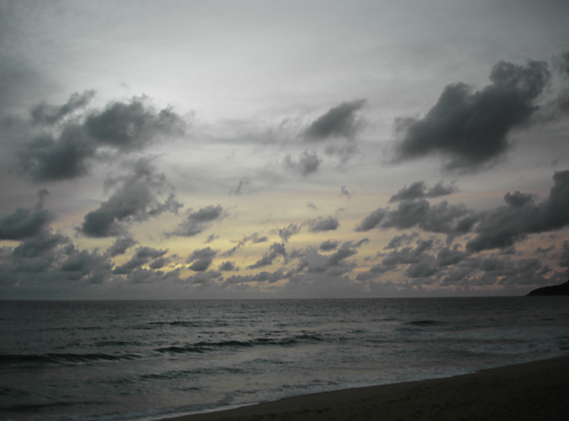 Monsunwolken über Phuket