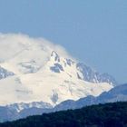 mont Blanc avec chapeau