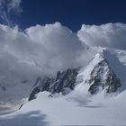 Mont Blanc du Tacul avant l'orage