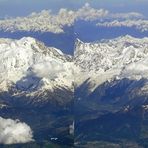 Mont Blanc - Kreuzblick 