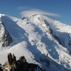 Mont Blanc mit "Haube" ...