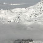 Mont Blanc over Val Thorens