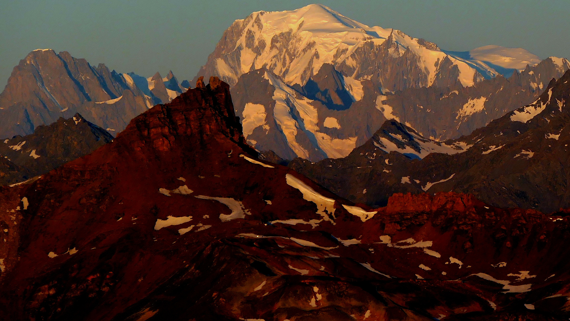 Mont Blanc von Bella Tola