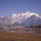 Mont Blanc vu lors d'une balade