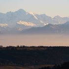 Mont Blanc vue du mont d'or