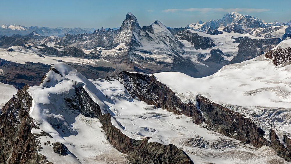 MONT CERVIN ET MONT BLANC