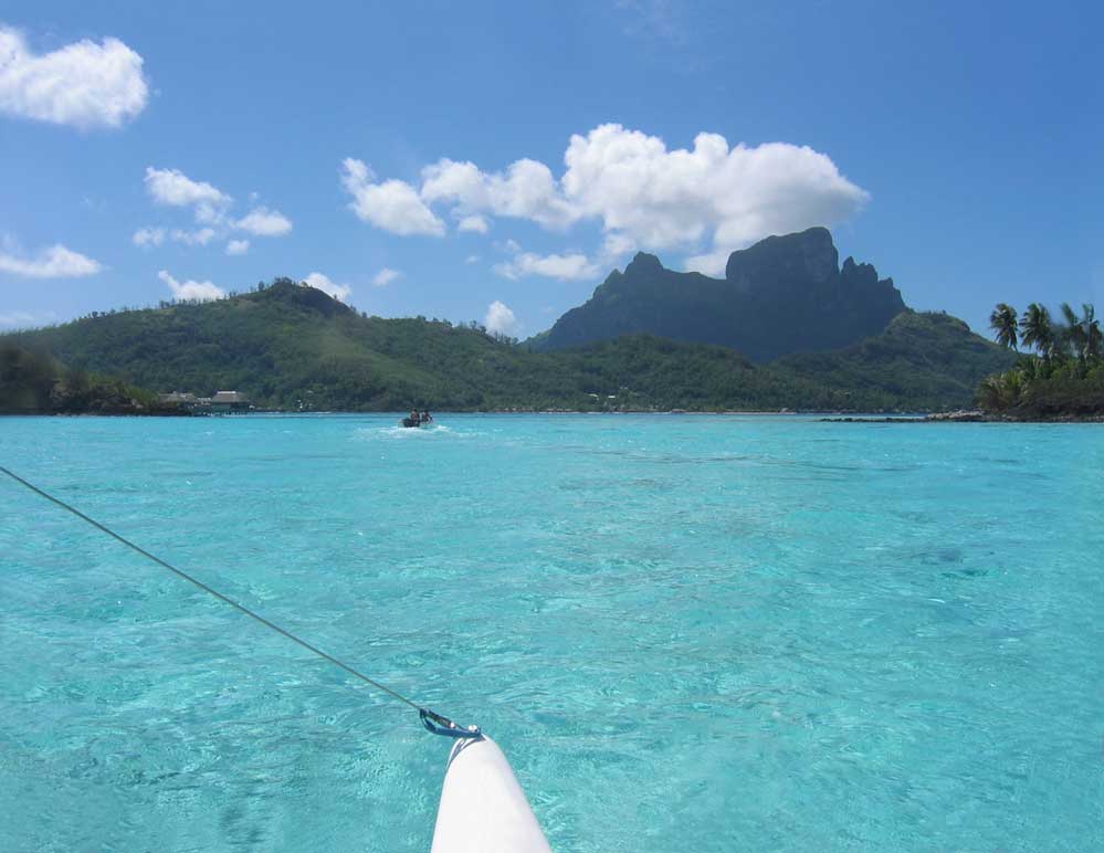 Mont Otemanu Bora Bora (Ostseite)