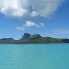 Mont Otemanu Bora Bora  (Westseite / Vaitape)