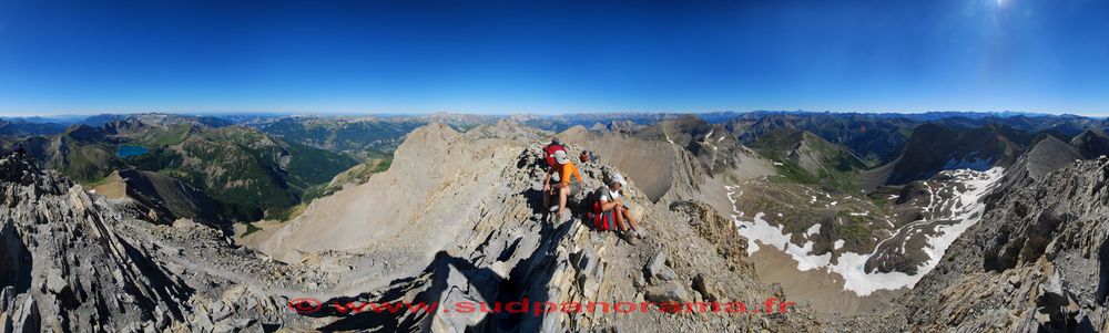 Mont Pelat 360° 3051 mètres Alpes de Haute Provence