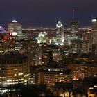 Mont Royal, Montreal bei Nacht