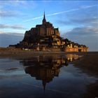 Mont Sain Michel. Dawn.