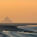 Mont-Saint-Michel: Abend im Watt der Normandie (II)