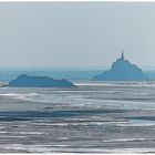 Mont Saint Michel bei Ebbe