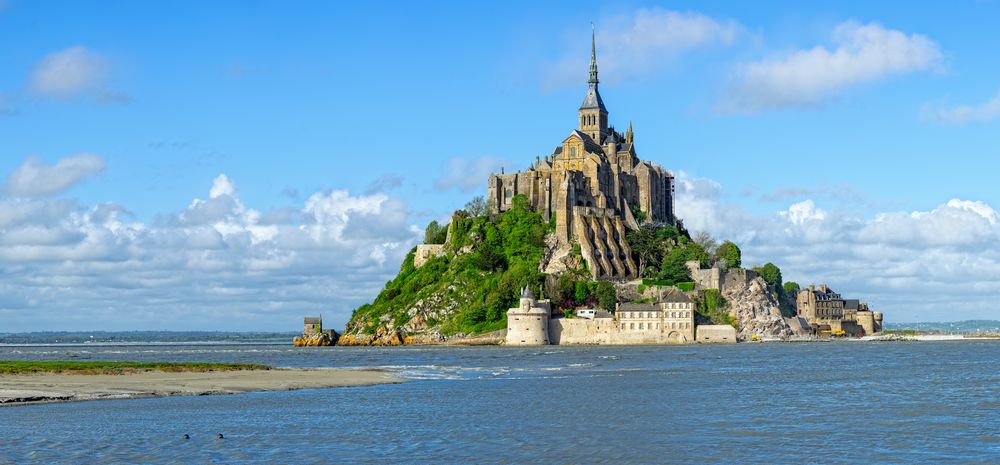 Mont Saint Michel bei Flut