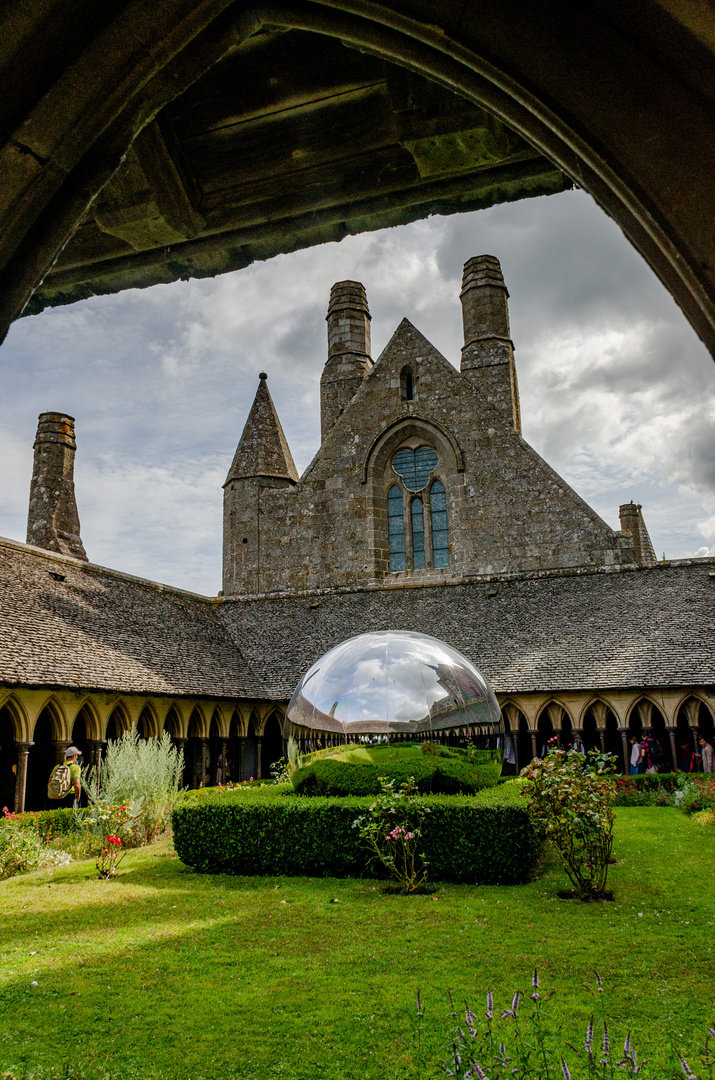 Mont-Saint-Michel Innenhof