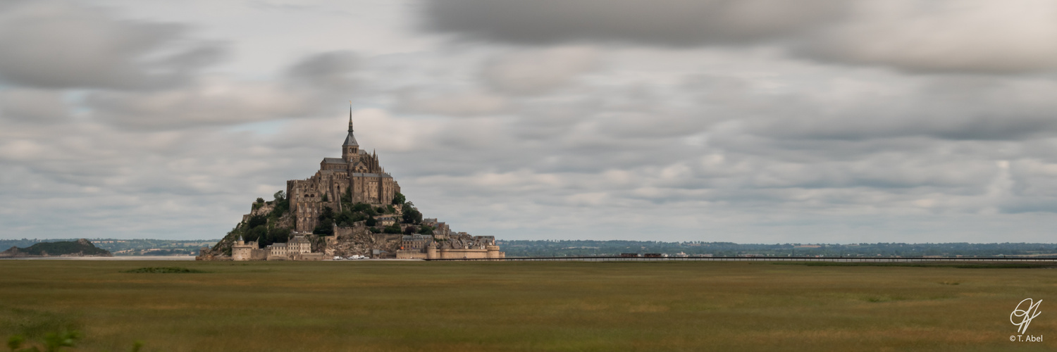 Mont-Saint-Michel - Langzeitaufnahme