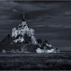 Mont Saint Michel s/w