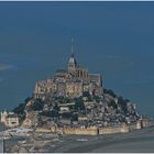 Mont-Saint-Michel von Süden,