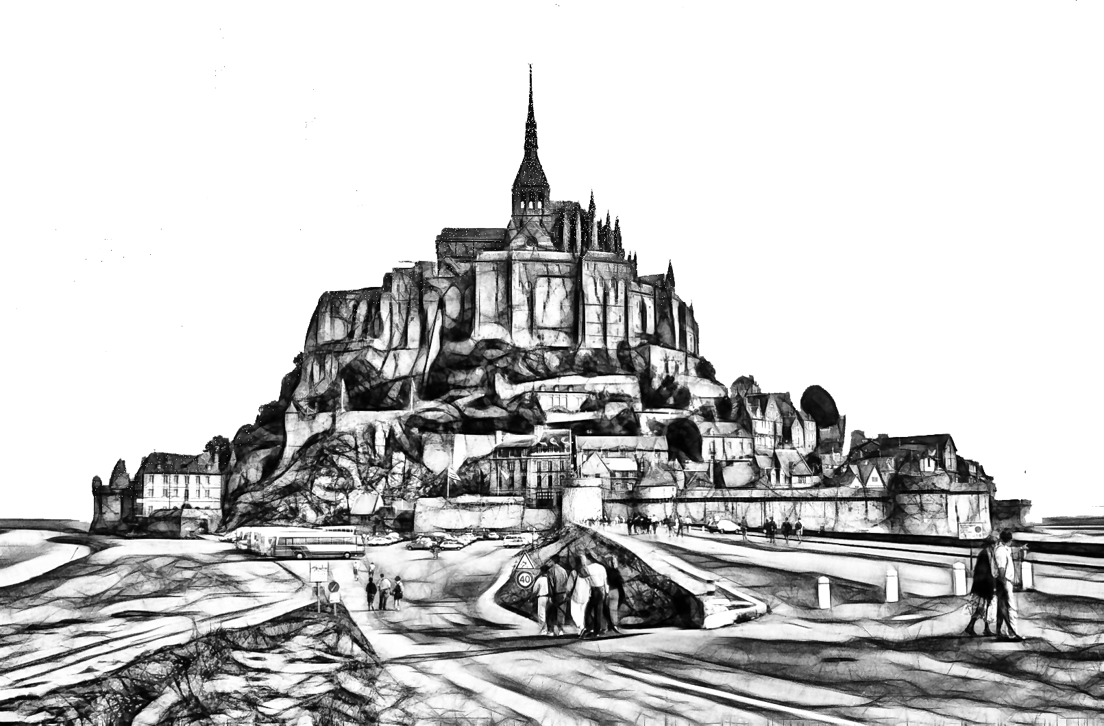 ...  mont st. michel 1989