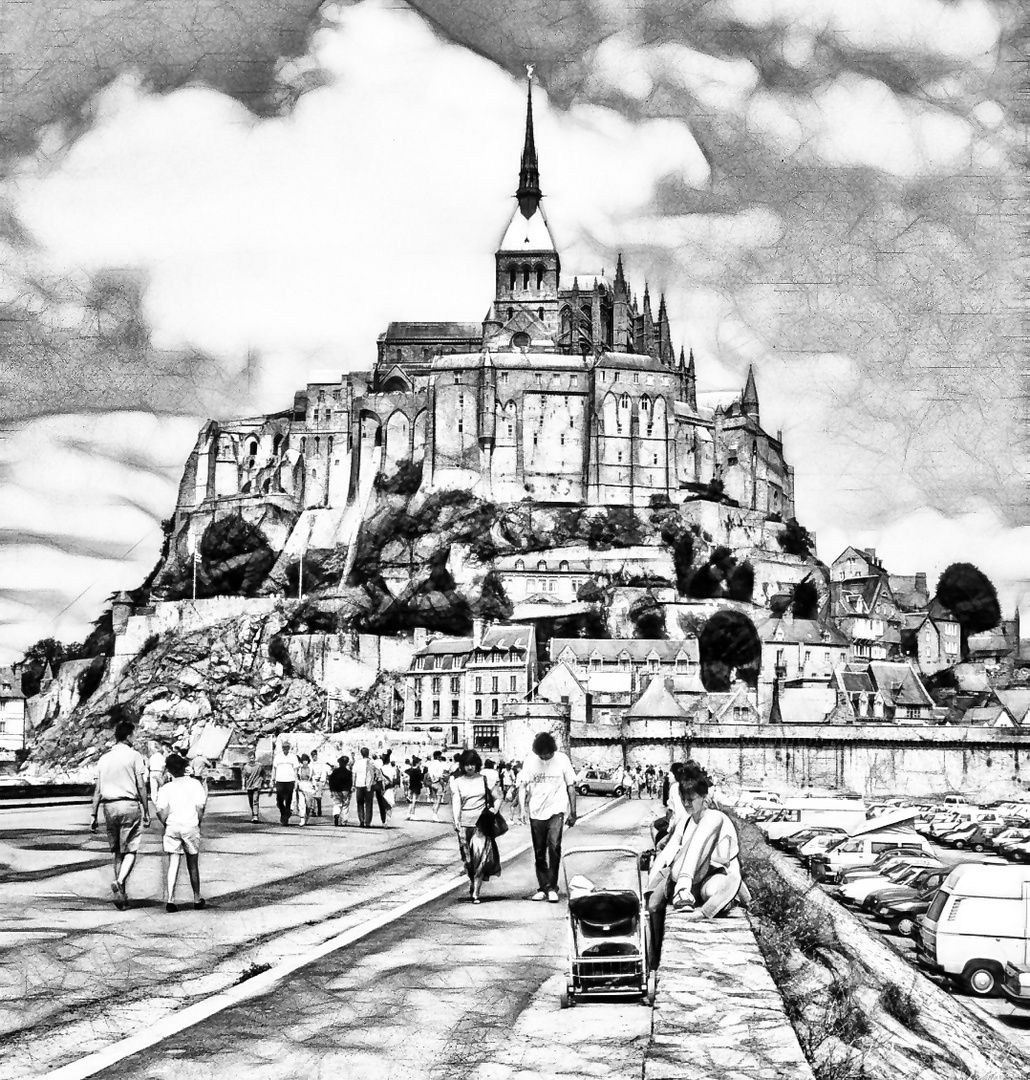 ... mont st. michel 1989    