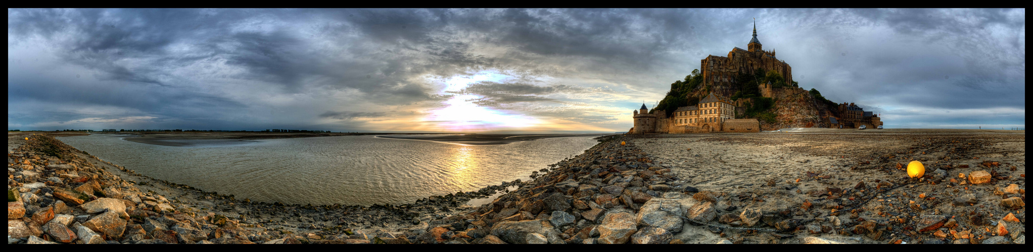 Mont St. Michel - noch scheint die Sonne 