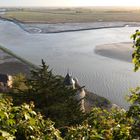 Mont St Michel - Sicht aufs Festland