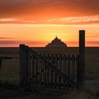 Mont St Michel Sunset