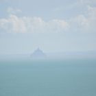 Mont st Michel vue de la pointe du Groin